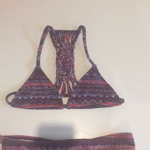 Purple Bikini Top